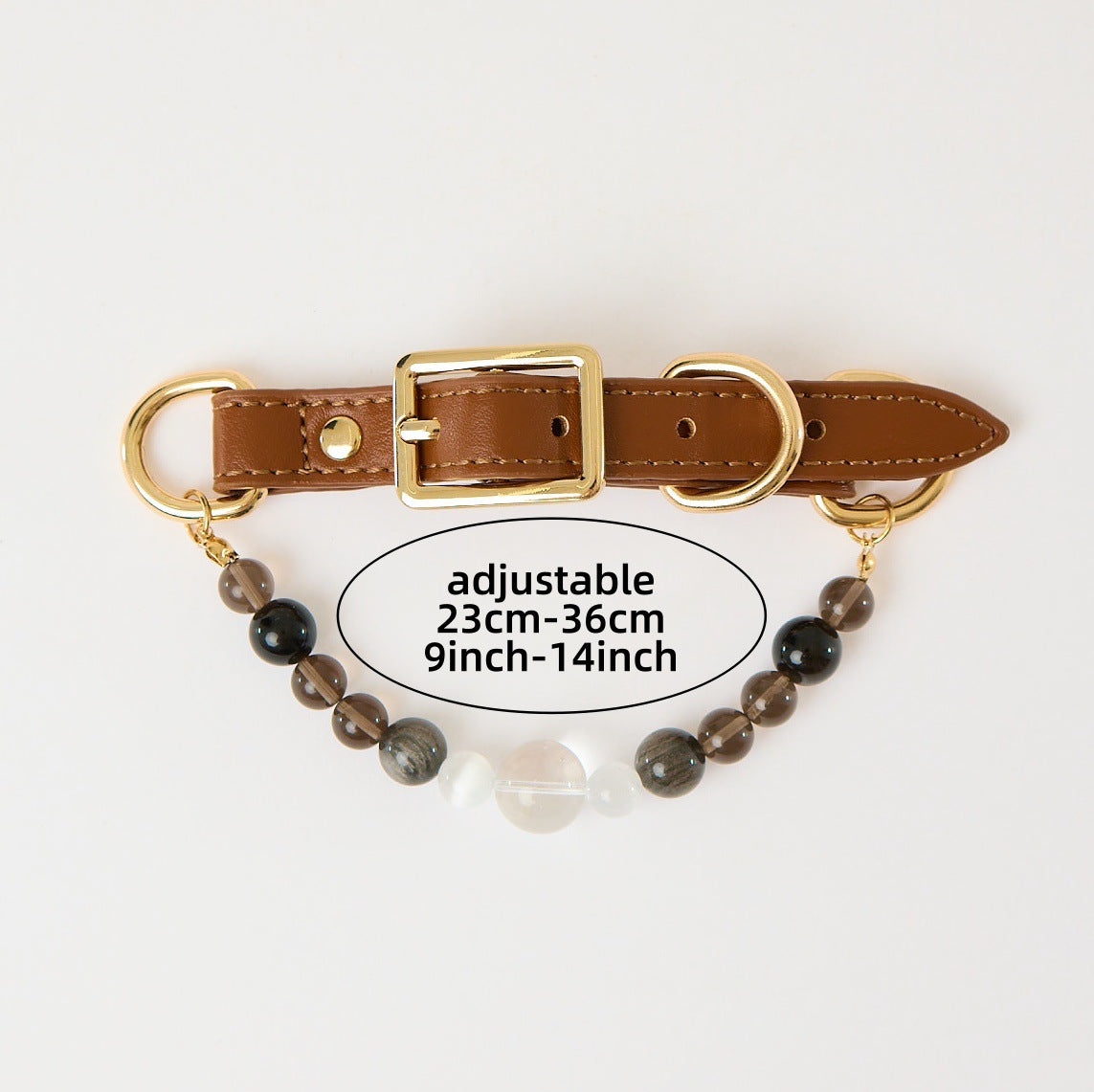 Handcrafted Crystal Healing Collar for Cats